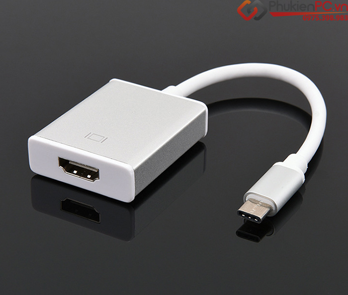 Cáp USB Type C (thunderbolt 3) sang HDMI full hd1080p