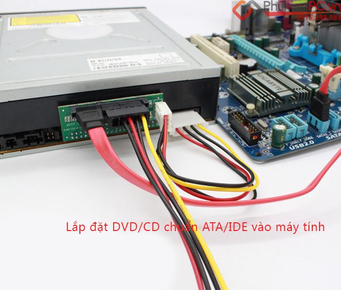 Card chuyển đổi ổ cứng HDD ATA 40Pin 3.5 inch sang SATA