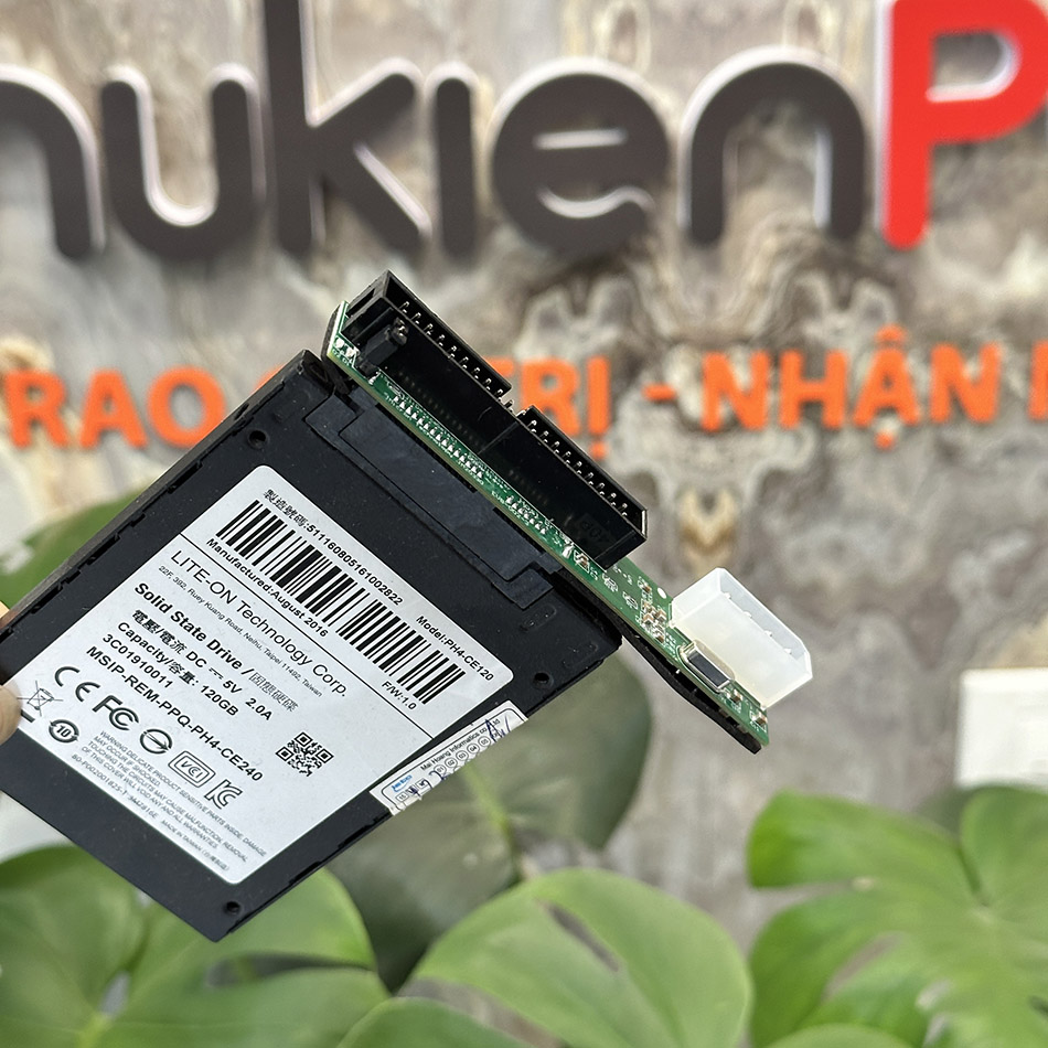 Adapter chuyển HDD SATA sang ATA 3.5-40pin JM20330 chip thay thế ổ cứng SATA cho main ATA