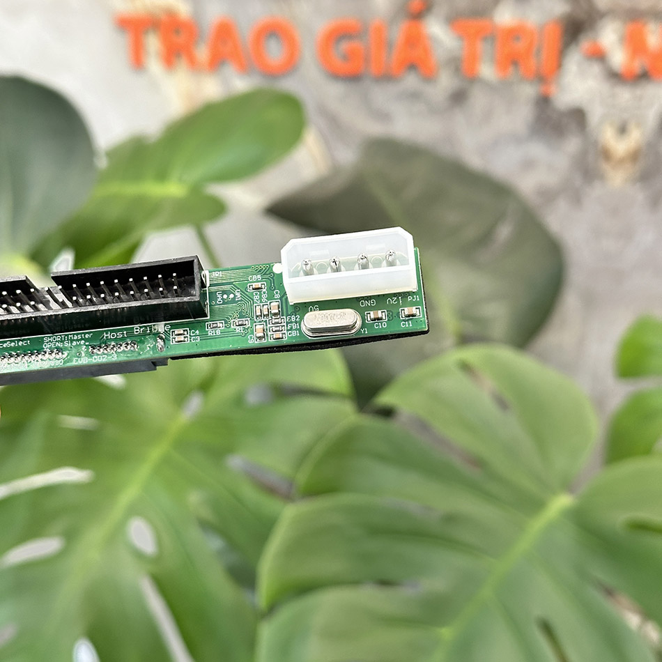 Adapter chuyển HDD SATA sang ATA 3.5-40pin JM20330 chip thay thế ổ cứng SATA cho main ATA