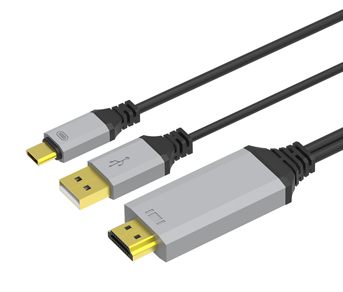 Cáp USB Type C sang HDMI 4K 60hz dài 2M