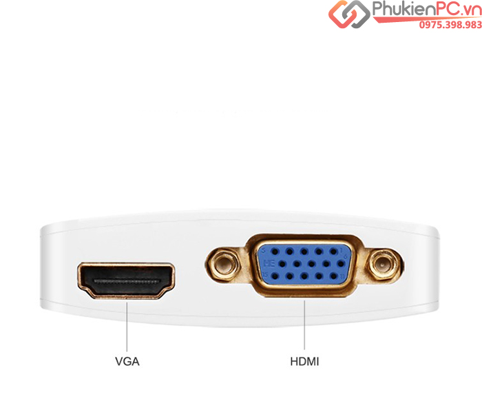 Cáp Thunderbolt sang HDMI, VGA Ugreen 10427