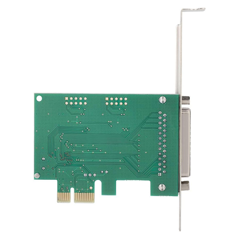 Card PCI-E 1X sang LPT DB25 Parallel chip WCH382 382L