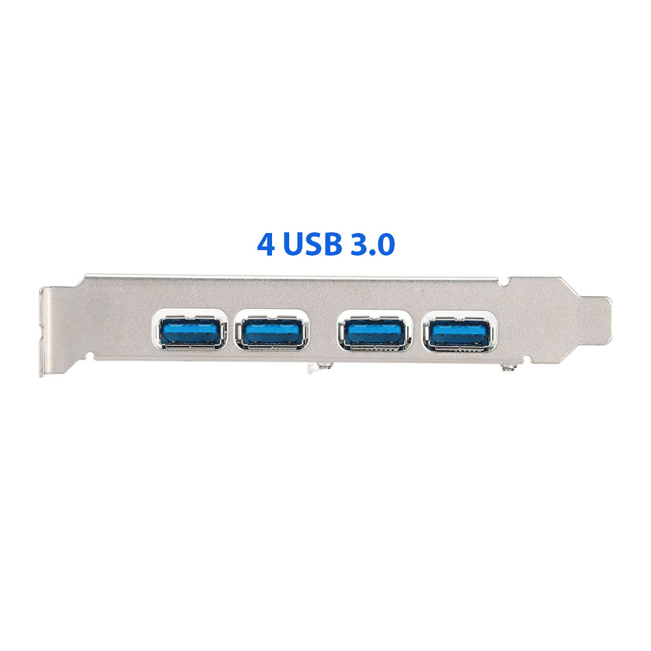 Card chuyển đổi PCI-E to 4 USB 3.0 Chipset NEC D720201 chất lượng cao