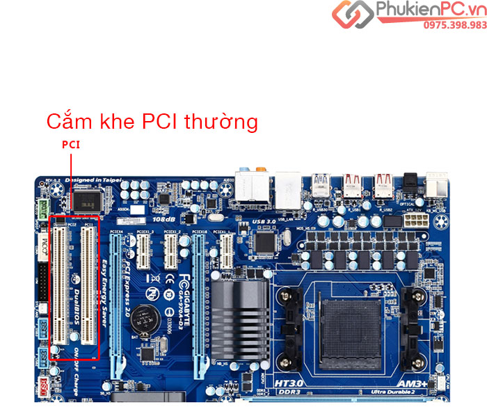 Card PCI to 2 RS232 Unitek Y-7503