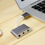 USB Sound chuyển đổi USB ra Micro, tai nghe