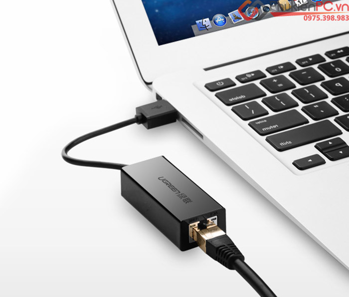 Cáp chuyển đổi USB sang LAN 100 Mbps Ugreen 20254