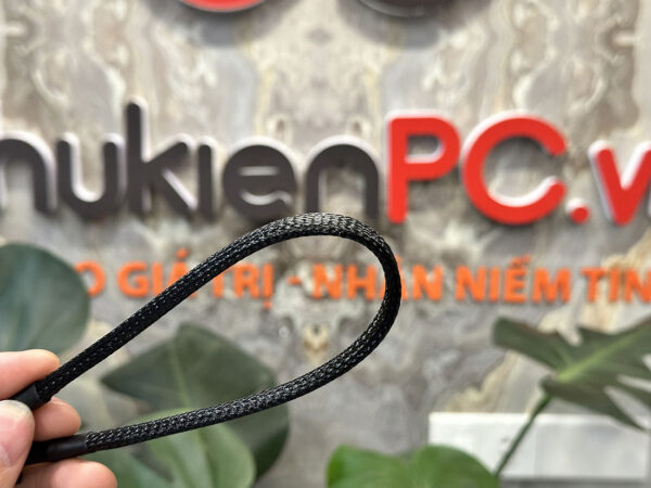 Dây cáp nối dài 4Pin 12V CPU 30cm dây bọc lưới