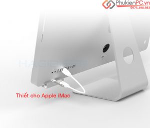 Bộ chia USB 3.0 vỏ nhôm 1 ra 4 chuyên dùng cho Apple iMac