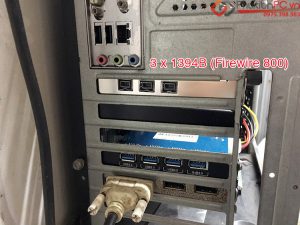 Card PCI-E 1X to Firewire 800 (1394B) chip Ti XIO2213b chính hãng