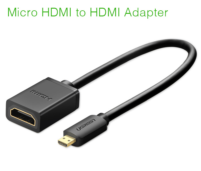 Cáp chuyển đổi Micro HDMI ra HDMI Female Ugreen 20134