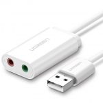 Cáp chuyển đổi Micro, Loa ra USB Ugreen 30143 chính hãng