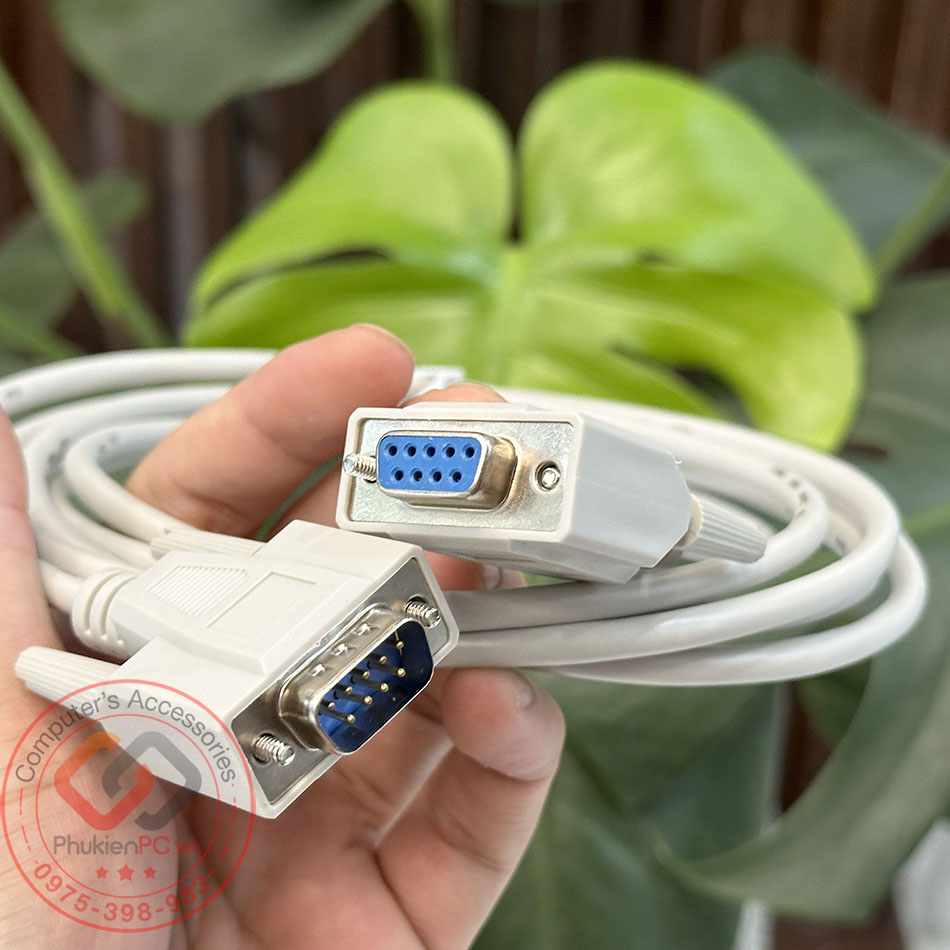 Dây cáp RS232C Null Modem male to female nối chéo