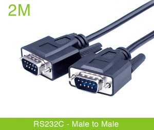 Dây cáp RS232c null modem male to male nối chéo 2M