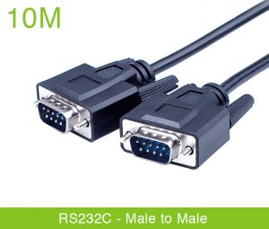 RS232c null modem male to male nối chéo 10M