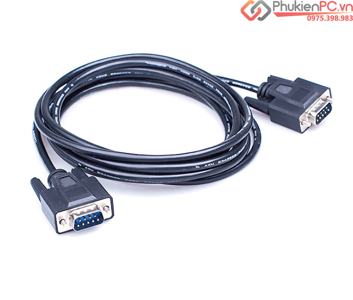 Dây cáp RS232c null modem male to male