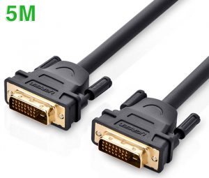 Cáp DVI-D Dual Link 24+1 dài 5M hỗ trợ FullHD Ugreen 11608