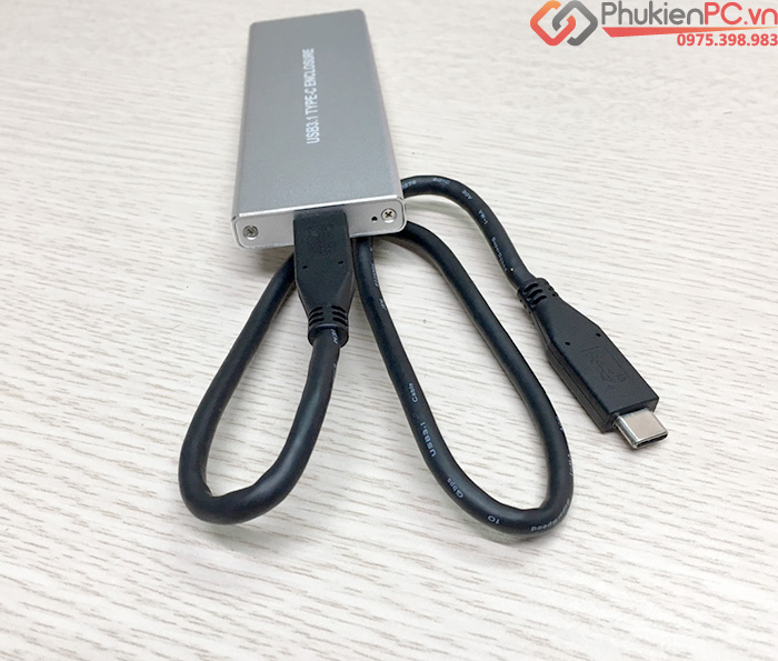 Cáp USB 3.1 Type C to Type C dài 0.5M Gen 2 10Gb