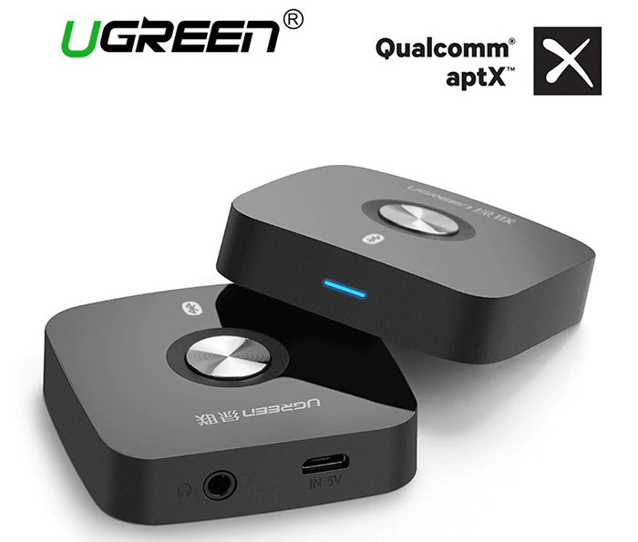 Đầu nhận Bluetooth 4.2 aptX cho loa, âm ly cổng 3.5mm Ugreen 40758