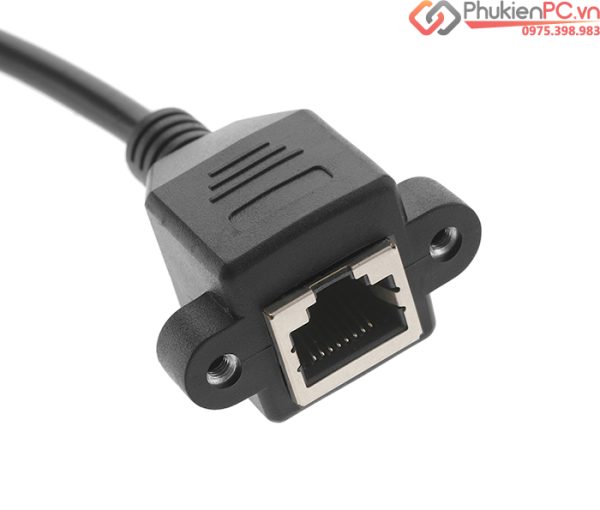 Dây cáp nối dài LAN RJ45 đực cái dài 1M bắt vít