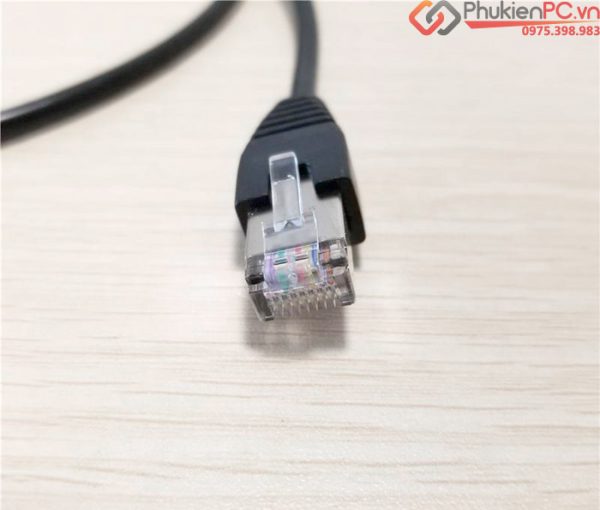 Dây cáp nối dài LAN RJ45 đực cái dài 1M bắt vít