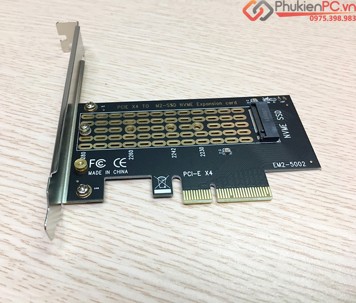Riser Card SSD M2 NVMe to PCI-E 4X