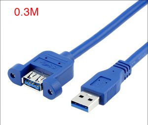 Cáp nối dài USB 3.0 Male to Female đầu bắt vít