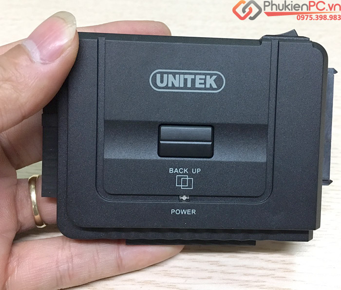 Cáp chuyển đổi ổ cứng HDD SSD DVD SATA IDE/ATA sang USB 3.0 Unitek Y-3322