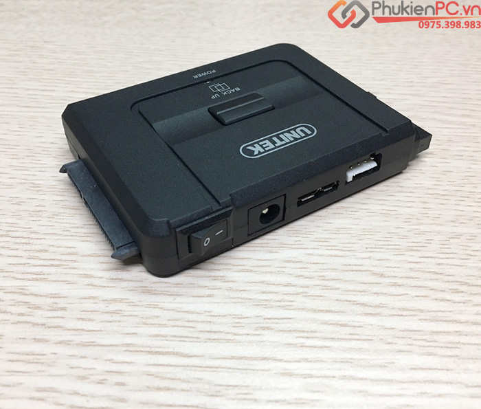Cáp chuyển đổi ổ cứng HDD SSD DVD SATA IDE/ATA sang USB 3.0 Unitek Y-3322