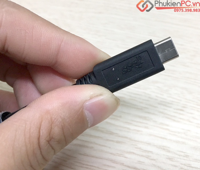 Cáp USB 3.1 Type C Gen 2 tốc độ 10GB dài 0.6M