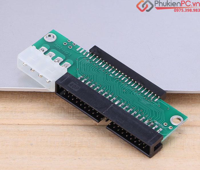 Adapter chuyển đổi 2.5 IDE Female 44Pin to 3.5 IDE 40Pin Male