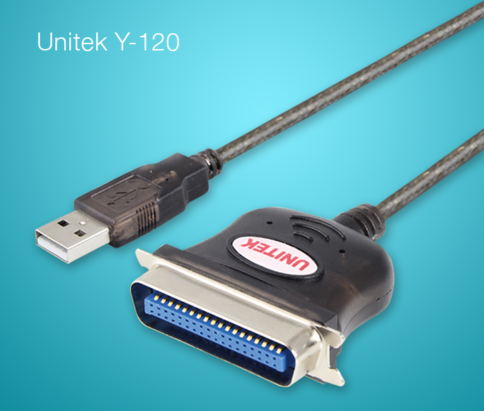 Cáp USB sang LPT Parallel CN36 cho máy in Unitek Y-120