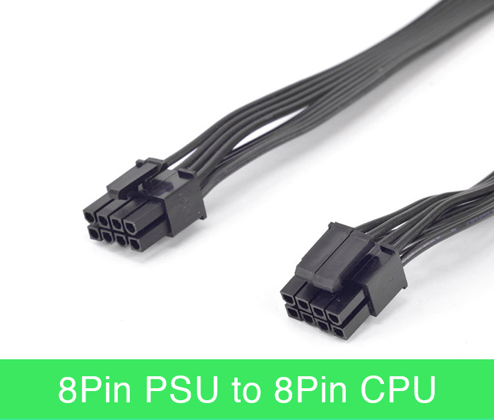 Cáp nguồn Modular 8Pin PSU sang 8Pin CPU