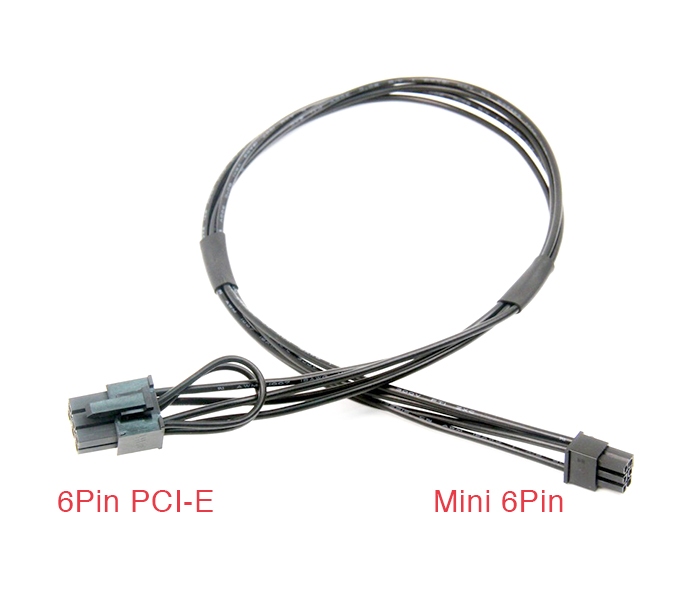 Dây cáp Mini 6Pin chân nhỏ sang 6Pin PCIe cho máy đồng bộ DELL