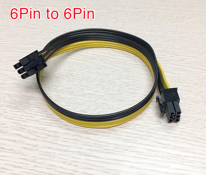 Cáp nguồn 6Pin Modular sang 6Pin PCI-e cho card đồ hoạ VGA