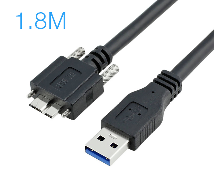 Cáp ổ cứng USB 3.0 AM to Micro BM bắt vít 1.8M