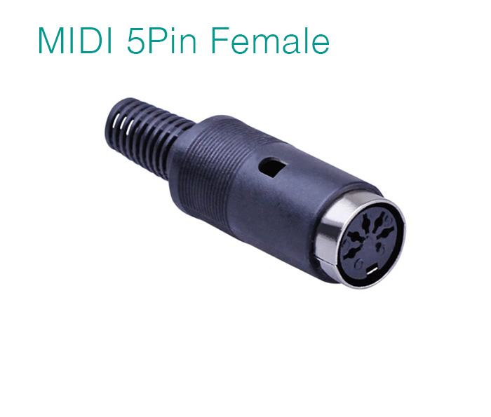 Đầu hàn MIDI 5 Pin DIN chân cái