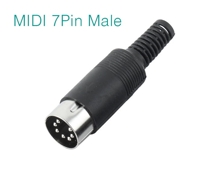 Đầu hàn MIDI 7 Pin DIN chân đực
