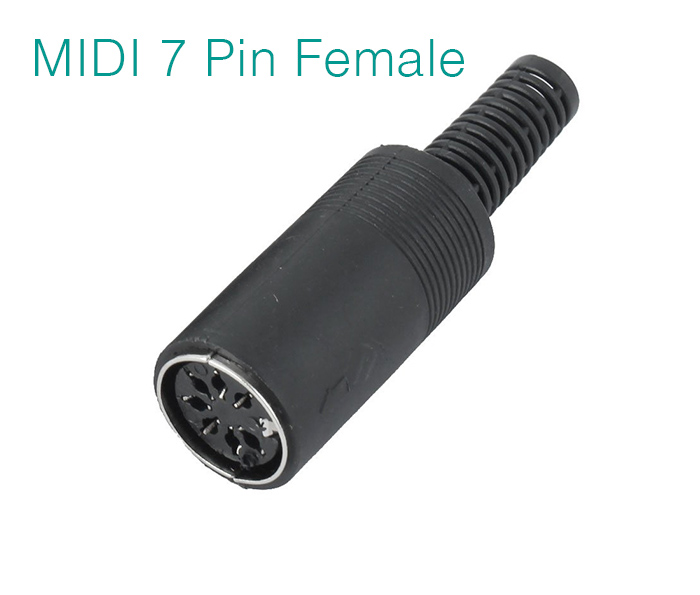 Đầu hàn MIDI 7 Pin DIN chân cái