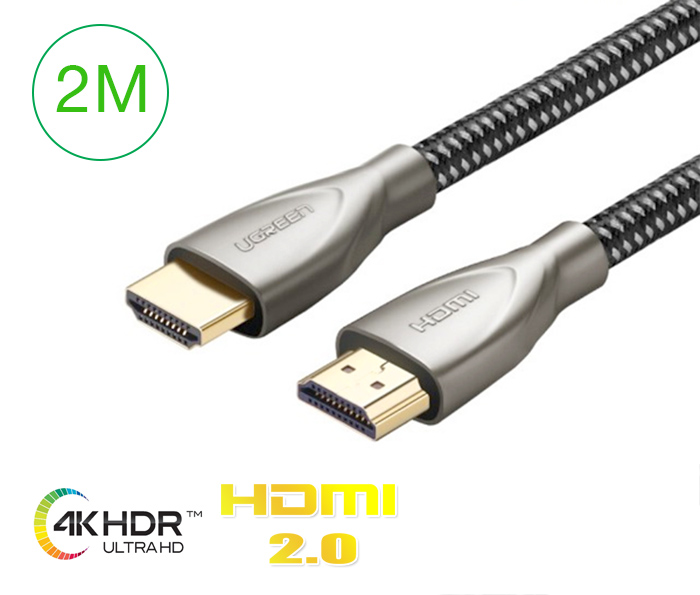 Cáp HDMI 2.0 4K 60hz mạ vàng cao cấp 2M Ugreen 50108