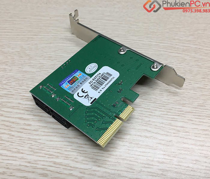 Card PCI-e 4X to 4 SATA 3