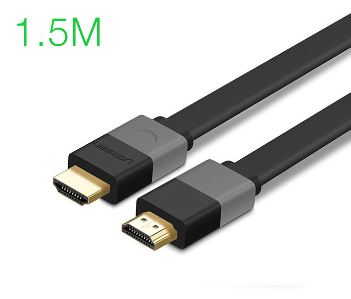 Cáp HDMI 1.4 dẹt hỗ trợ 4K FullHD Ethernet dài 1.5M Ugreen 30109