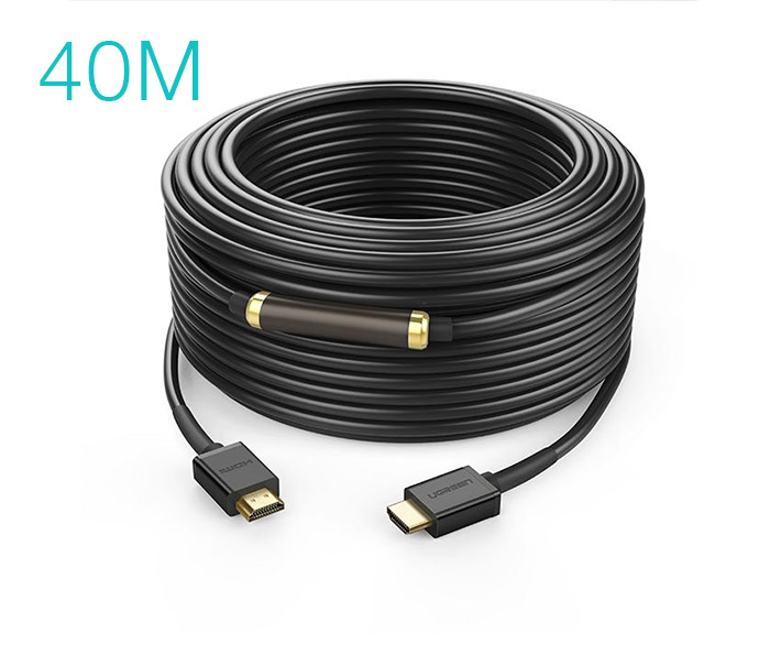Dây cáp HDMI 1.4 hỗ trợ 4K FullHD Ethernet dài 40M Ugreen 40591