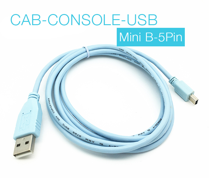 CAB-CONSOLE-USB USB to Mini 5Pin dài 1.8m CISCO WS-C3750X 2921 2911 2951