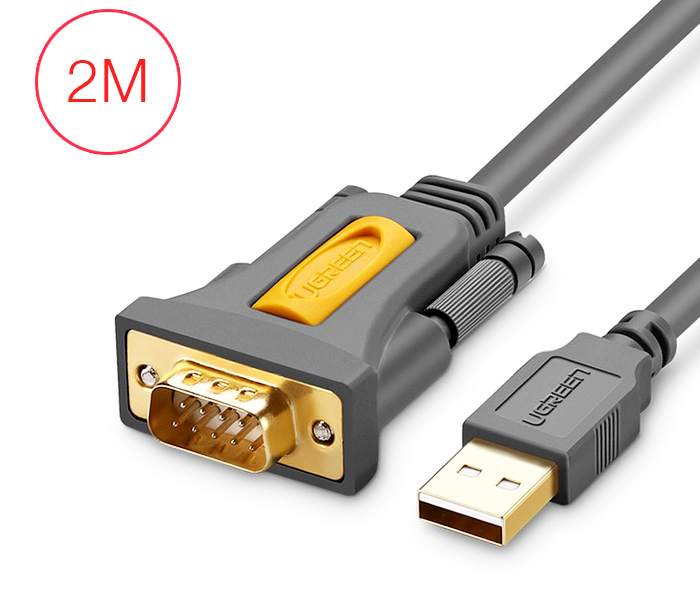 Cáp chuyển đổi USB sang RS232 Serial dài 2M Ugreen 20222