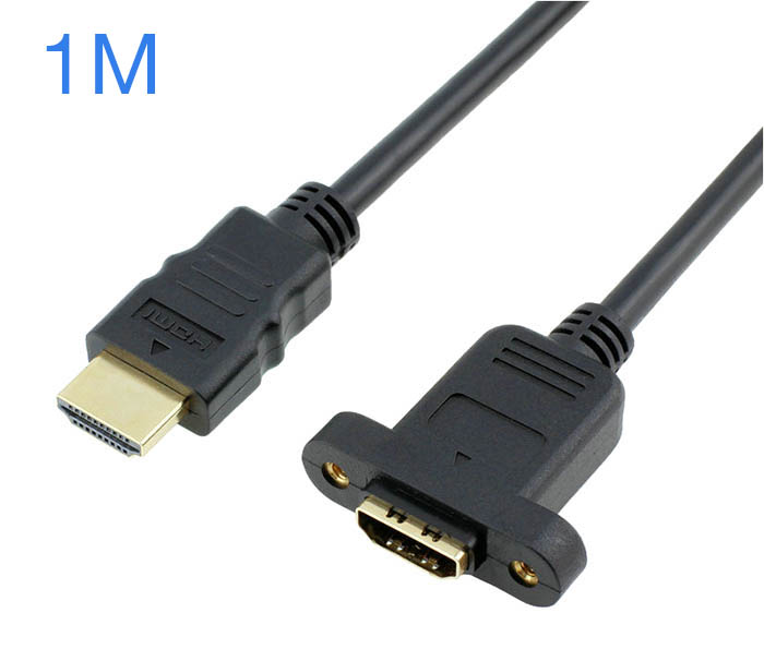 Cáp nối dài HDMI (đực-cái) bắt vít 1M