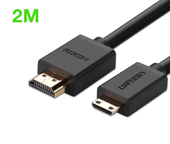 Cáp Mini HDMI sang HDMI 2M Ugreen 10117 chính hãng