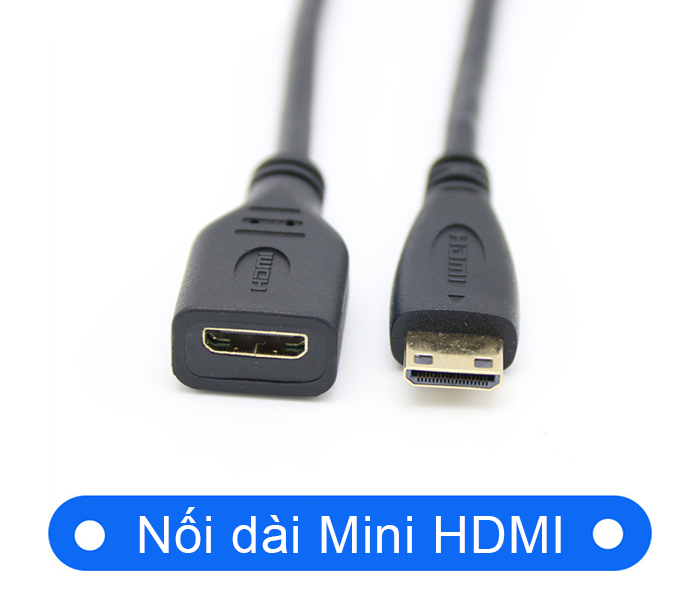 Cáp nối dài Mini HDMI Male to Female chân cái