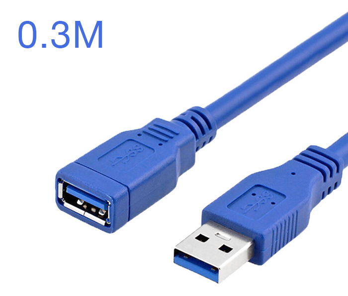 Cáp nối dài USB 3.0 Male to Female 0.3M