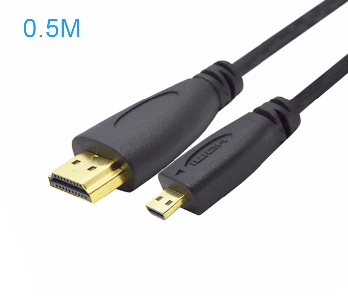 Cáp Micro HDMI to HDMI dài 0.5M